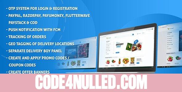 eCart Web v1.0.1 - Ecommerce/Store Full Website
