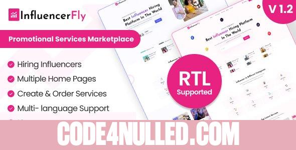 InfluencerFly v1.2.0 - Promotional Services Marketplace