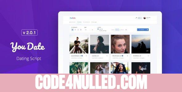 YouDate v2.0.1 - Dating Script