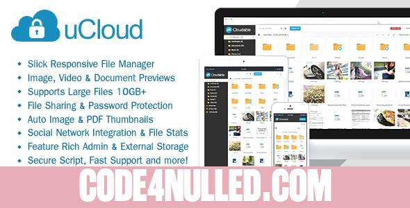 uCloud v1.4.1 - File Hosting Script - Securely Manage, Preview & Share Your Files