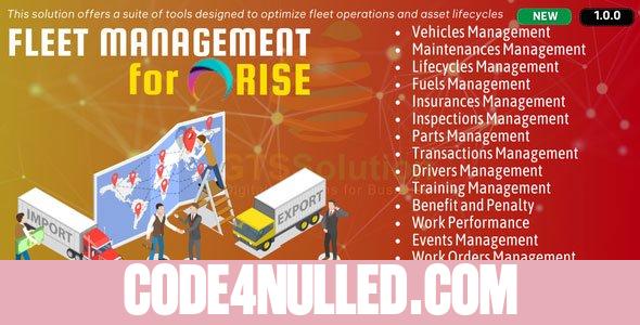 Fleet Management plugin for RISE CRM v1.0.0