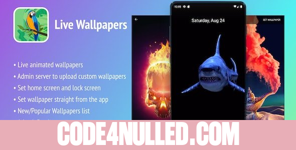 Live Wallpapers Android App v1.0 - In-app Purchases