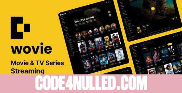Wovie v1.0.2 - Movie and TV Series Streaming Platform