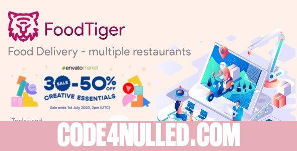 FoodTiger v1.3.0 - Food delivery - Multiple Restaurants