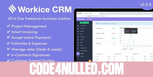 Workice v2.0.5 - The Ultimate Freelancer CRM
