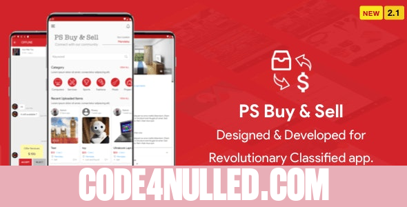 PS BuySell v2.1 - ( Olx, Mercari, Offerup, Carousell, Buy Sell ) Clone Classified App