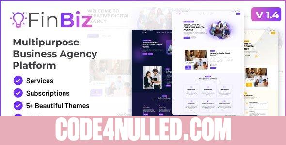 FinBiz v1.4 - Multipurpose Business Agency Platform