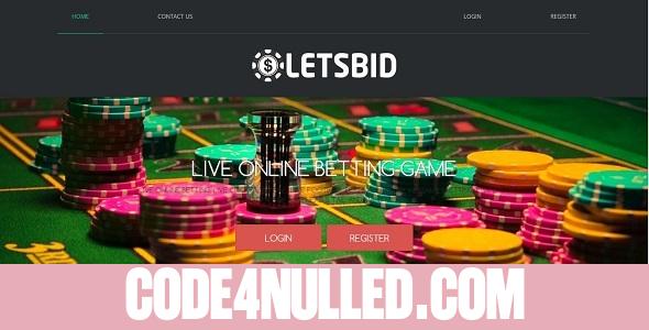 LetsBID - Live Betting Management System