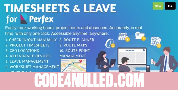 Timesheets and Leave Management for Perfex CRM v1.1.2