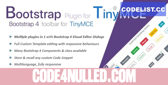 Bootstrap Plugin for TinyMCE v3.5.1
