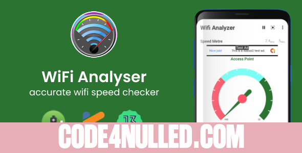 Wifi Analyzer app with Admob Ads - Android 13 supported