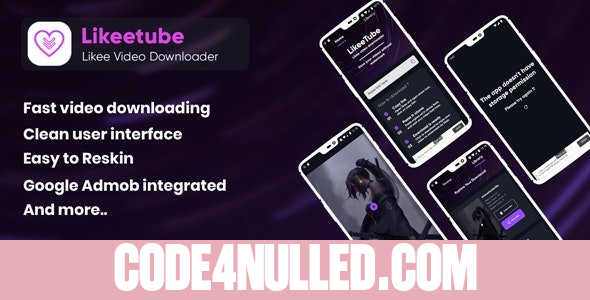 Likeetube v1.0.0 - Likee video downloader no watermark (android)