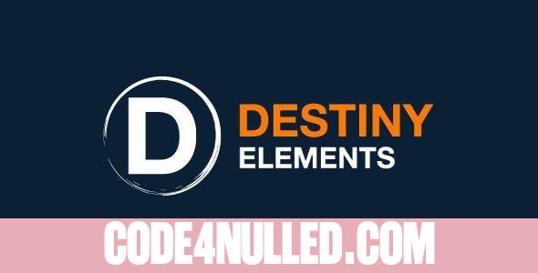 Destiny Elements v1.8.7 - The #1 Element Addon for Breakdance