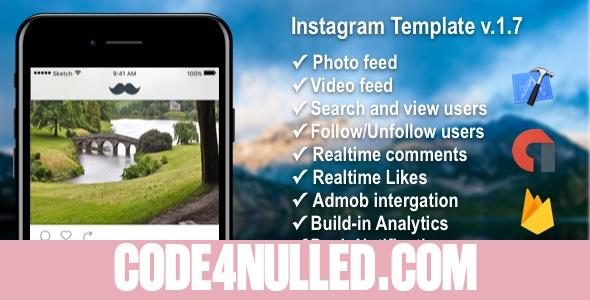Photo/Video Social Application with Firebase + Admob + PushNotifications