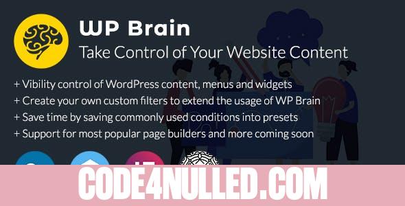 WP Brain v1.3.4 - WordPress Logic Controller