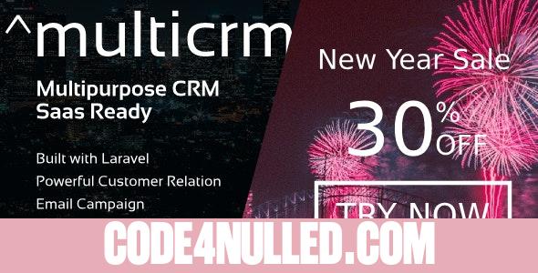 Multicrm v2.1 - Multipurpose Powerful Laravel CRM. Saas Ready