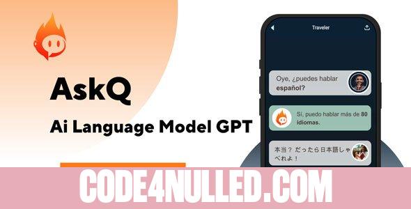 AskQ - Ai Language Model GPT - Flutter
