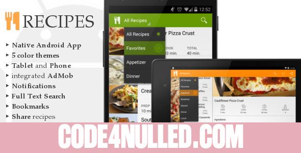 Android Recipes App