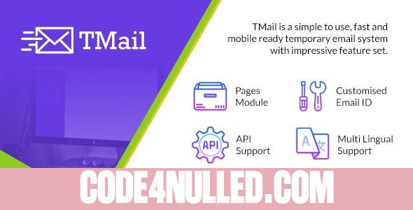 TMail v5.6 - Multi Domain Temporary Email System