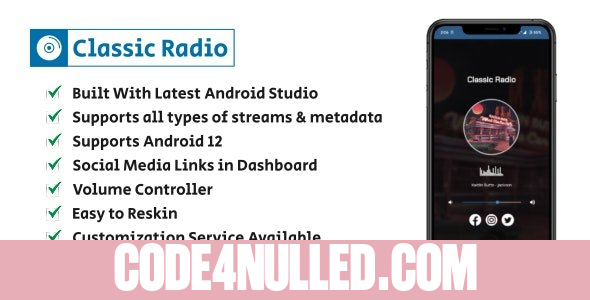 Classic Radio - Simple and Easy Radio Player for Android - 3 August 2023