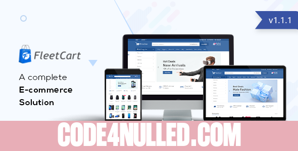 FleetCart v1.1 - Laravel Ecommerce System