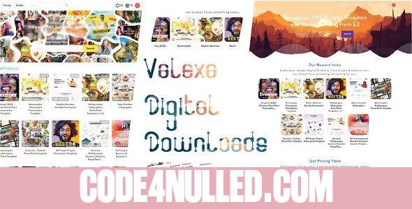 Valexa v4.3.0 - PHP Script For Selling Digital Products And Digital Downloads - nulled