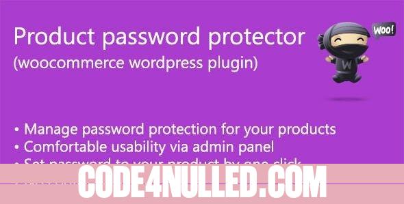 Product password protector (woocommerce) v1.6