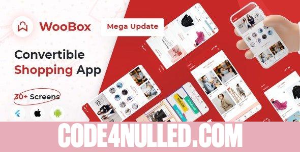 All New WooBox 2.0 - WooCommerce Flutter 2.0 E-commerce Full Mobile App v16.0