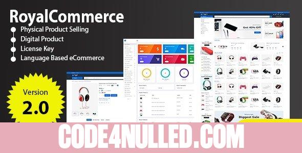 RoyalCommerce v2.0 - Laravel Ecommerce System with Physical and Digital Product Selling