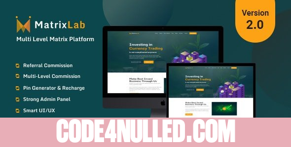MatrixLab v2.0 - Multilevel Matrix Platform - nulled