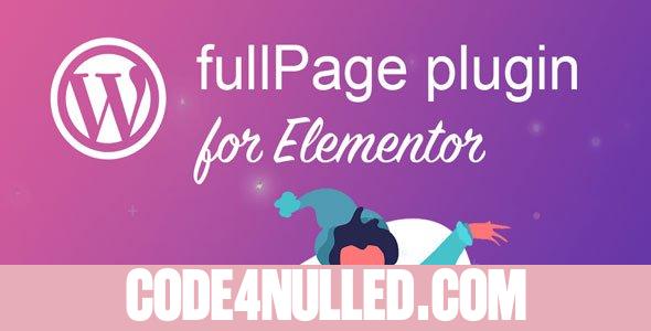 FullPage for Elementor v2.0.5