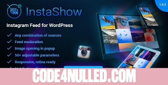 Instashow v1.4.3 - Instagram Feed for WordPress