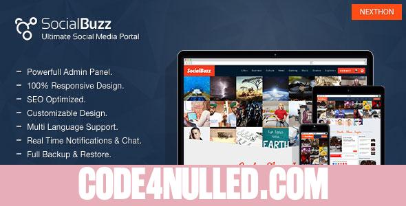 SocialBuzz v1.1 - Ultimate Social Media Portal