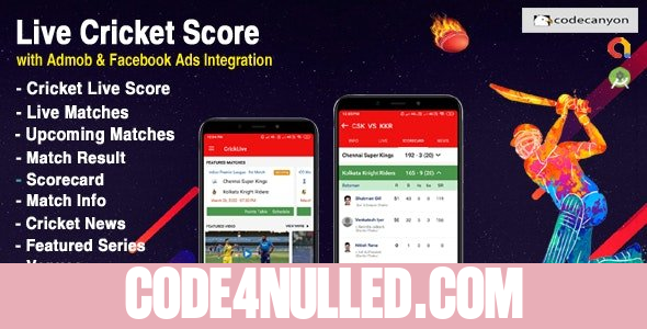 Android Cricket Live v1.0 - Live Ipl Match , ICC world cup, Cricket News , Latest Update