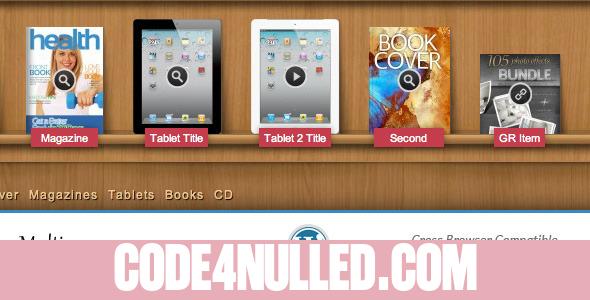 Multipurpose Bookshelf Slider v2.14