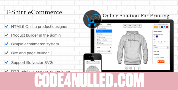 T-Shirt eCommerce - T-Shirt Designer