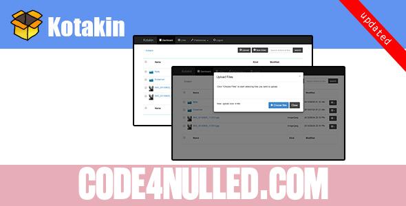 Kotakin - self hosted file sharing