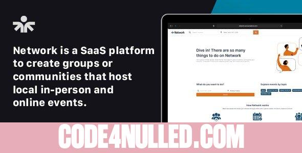 Network (SaaS) v1.0 - Event & Community Management Platform