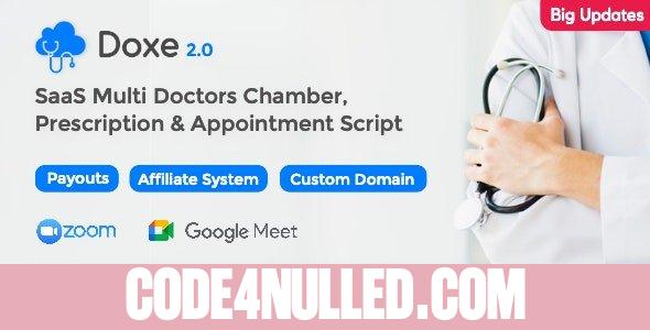 Doxe v2.0 - SaaS Doctors Chamber, Prescription & Appointment Software - nulled