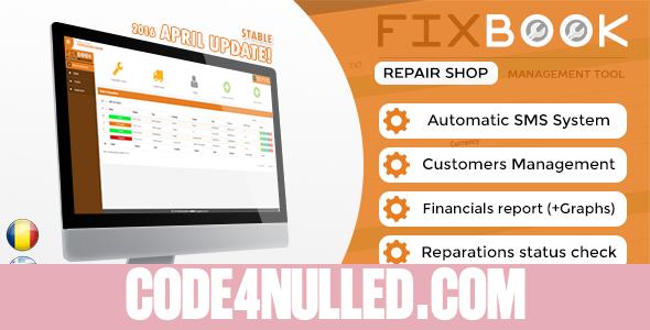 FixBook - Repair Shop Management Tool