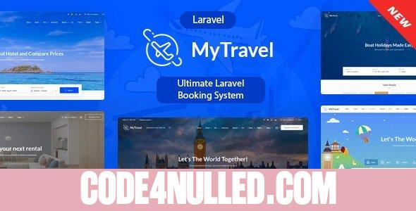 MyTravel v1.2.0 - Ultimate Laravel Booking System