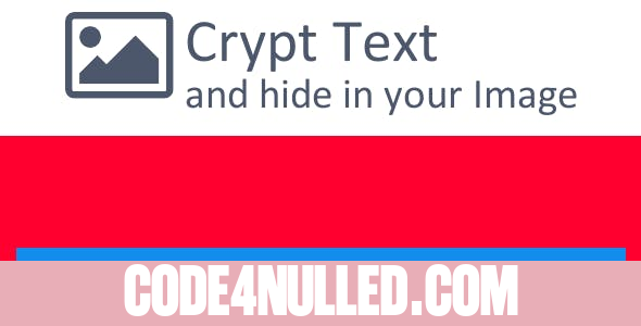 Text Crypto - Hide Text inside Image