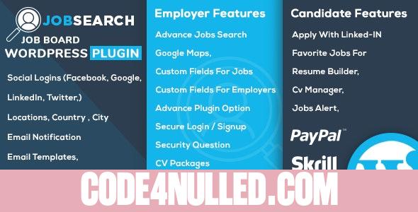 JobSearch - 1.3.9 - WP Job Board WordPress Plugin