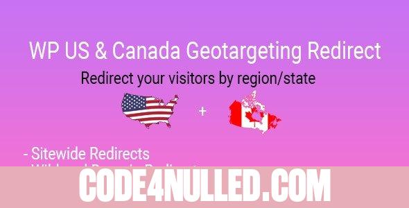 WP US&Canada State Geotargeting Redirect v1.0