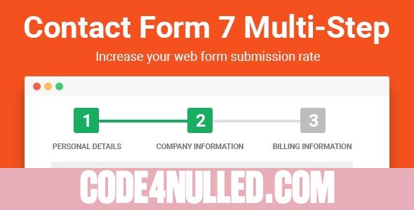 Contact Form Seven CF7 Multi-Step Pro v2.3