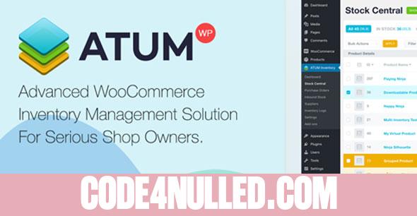 ATUM v1.6.5 - Inventory Management for WooCommerce + Premium Add-Ons