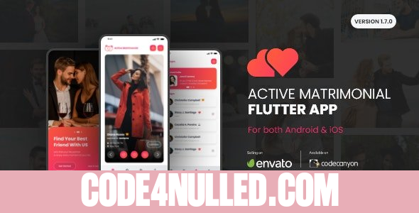 Active Matrimonial Flutter App v1.7