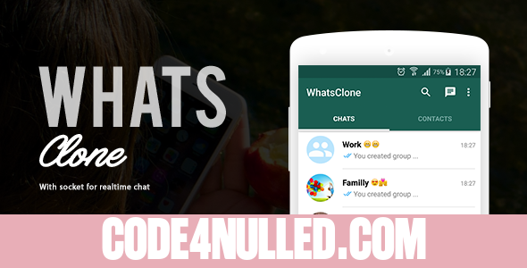WhatsClone With Socket