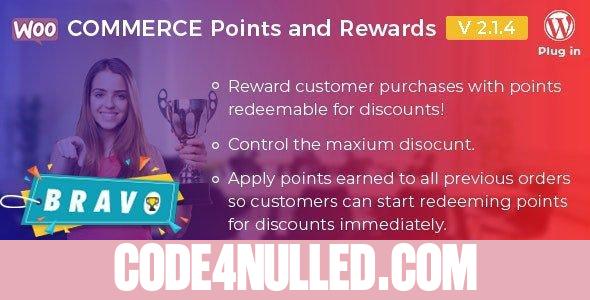 Bravo v2.1.10 - WooCommerce Points and Rewards - WordPress Plugin