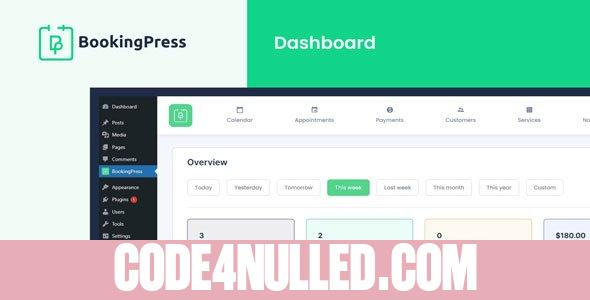 BookingPress Pro v4.3.5 - Appointment Booking plugin